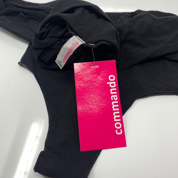 LAST ONE Commando Body Turtleneck Bodysuit Black - Picture 4 of 7